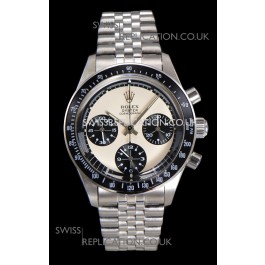 Rolex Daytona Paul Newman 37MM Cream Dial Manual Wind Super Clone Watch 