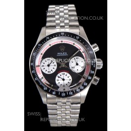 Rolex Daytona Paul Newman 37MM Black Dial Manual Wind Super Clone Watch 