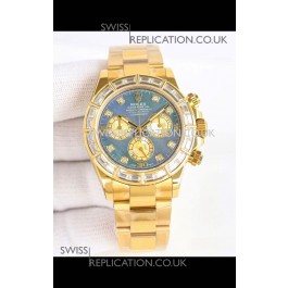 Rolex Daytona 116519 Yellow Gold Pearl Dial Super Clone Watch 