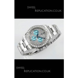 Rolex Daytona 116519 Stainless Steel Diamonds Dial Super Clone Watch 