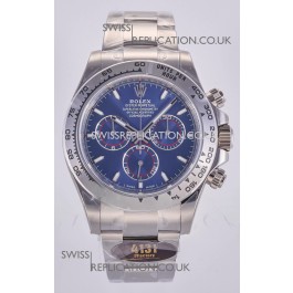 Rolex Daytona 126509 Blue Dial Stick Markers FREE SPRUNG MVMT Super Clone Watch 