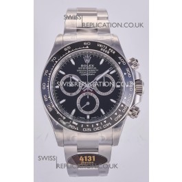 Rolex Daytona 126500 Black Dial Stick Markers FREE SPRUNG MVMT Super Clone Watch 