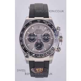 Rolex Daytona 126509 Silver Dial Stick Markers FREE SPRUNG MVMT Super Clone Watch 