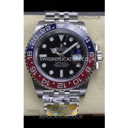GMT Masters 126710BLRO Pepsi Cal.3285 FREE SPRUNG MVMNT Super Clone 