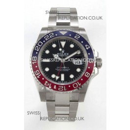 GMT Masters 126710BLRO Pepsi Cal.3285 FREE SPRUNG MVMNT Super Clone 