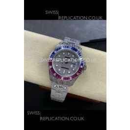 Rolex Submariner 116610 Iced Out Edition 2 Swiss Replica Watch 