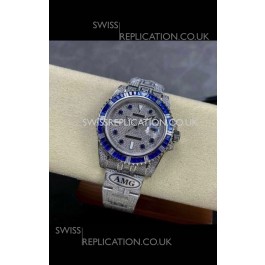 Rolex Submariner 116610 Iced Out Edition 3 Swiss Replica Watch 