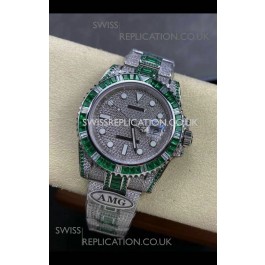 Rolex Submariner 116610 Iced Out Edition 7 Swiss Replica Watch 