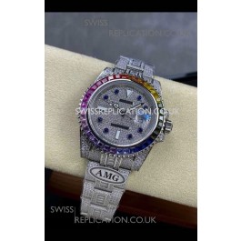Rolex Submariner 116610 Iced Out Edition 9 Swiss Replica Watch 