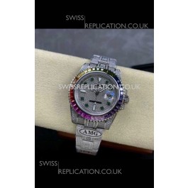 Rolex Submariner 116610 Iced Out Edition 10 Swiss Replica Watch 