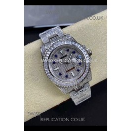 Rolex Submariner 116610 Iced Out Edition 11 Swiss Replica Watch 