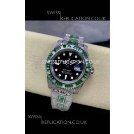 Rolex Submariner 116610 Iced Out Edition 16 Swiss Replica Watch 