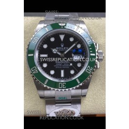 Rolex Submariner 126610LV Kermit FREE SPRUNG MVMNT Super Clone Watch 