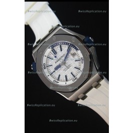 Audemars Piguet Royal Oak New Diver 1:1 Swiss Replica Watch in White