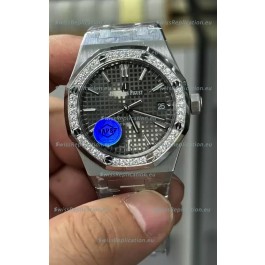 Audemars Piguet Royal Oak 37MM Grey Dial Watch in 3120 Movement - 1:1 Mirror Replica