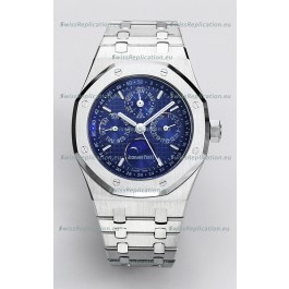 Audemars Piguet Royal Oak Perpetual Calendar Swiss Replica 904L Steel - Blue Dial 