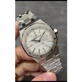 Audemars Piguet Royal Oak 37MM White Dial 904L Steel Watch in 3120 Movement - 1:1 Mirror Replica