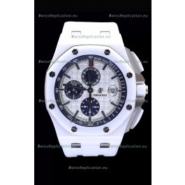 Audemars Piguet Royal Oak Offshore White Ceramic - Ultimate 1:1 3126 Movement