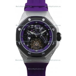 Audemars Piguer Royal Oak Flying Tourbillon Titanium "Black Panther" 1:1 Swiss Replica Watch 