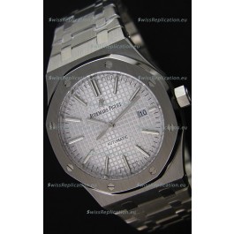 Audemars Piguet Royal Oak 41MM Silver Dial Steel Strap - 1:1 Mirror Ultimate Edition