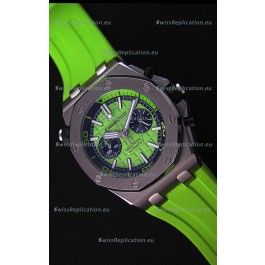 Audemars Piguet Royal Oak Offshore Diver Chronograph Swiss Quartz Replica Watch in Green