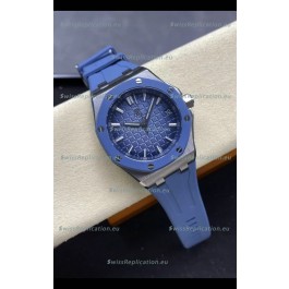 Audemars Piguet Royal Oak Offshore 15605SK Blue 1:1 Mirror Replica Watch 43MM