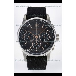 Audemars Piguet CODE 11.59 Chronograph Swiss Replica Watch in 904L Steel Grey Dial Gold Hands