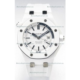 Audemars Piguet Royal Oak Offshore Ceramic Super Clone Watch White Dial Cal.3102 Movement