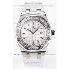 Audemars Piguet Royal Oak 33MM 904L Steel Quartz White Dial Swiss Replica Watch
