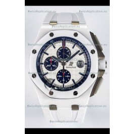 Audemars Piguet Boutique Edition White Dial Ceramic Casing 1:1 Super Clone Replica Watch