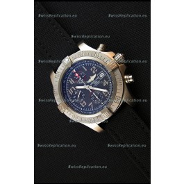 Breitling Avenger Titanium Case Swiss Replica Watch Black Dial 1:1 Mirror Replica Watch