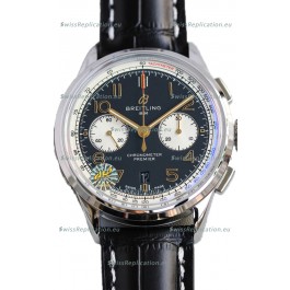 Breitling Premier B01 Chronograph 42 Edition Steel Casing Blue Dial - 1:1 Mirror Replica Watch
