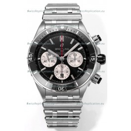 Breitling Chronomat B01 42 Edition Swiss 904L Steel Casing Black Dial 1:1 Mirror Replica Watch