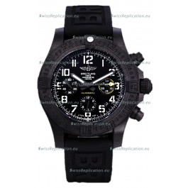 Breitling Avenger Hurricane Chronograph Black Dial - DLC Coating Swiss Replica Watch
