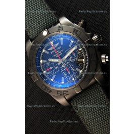 Breitling Chronomat 44 Blacksteel Swiss Replica DLC Coating 1:1 Mirror Watch