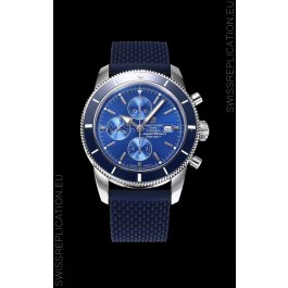 Breitling SuperOcean Heritage II 44MM Blue Dial Swiss Replica Watch 
