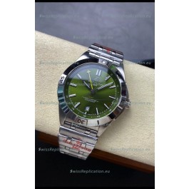 Breitling Chronomat Automatic GMT 40 Green Dial 1:1 Mirror Swiss Replica Watch