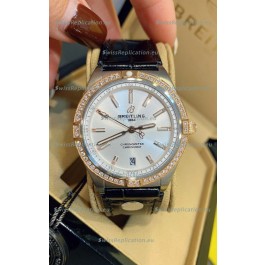 Breitling Chronomat Automatic 36MM 1:1 Mirror Swiss Replica Watch Steel Case