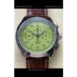 Breitling Premier B01 Chronograph 42 Edition Steel Casing Green Dial - 1:1 Mirror Replica Watch