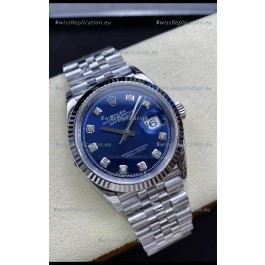 Rolex Datejust 126234 36MM Swiss Replica in 904L Steel in Blue Dial 1:1 Mirror Replica
