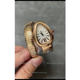 Bvlgari Serpenti Edition Rose Gold Casing Watch in 1:1 Mirror Quality