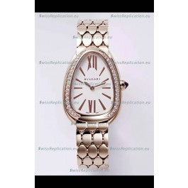 Bvlgari Serpenti Seduttori Edition in Rose Gold Casing Super Clone Watch