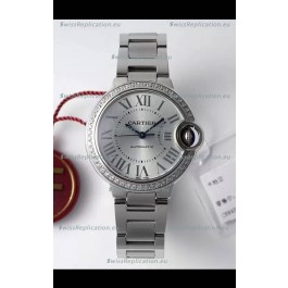 Ballon De Cartier Swiss Automatic 1:1 Mirror Quality 33MM in Steel Casing