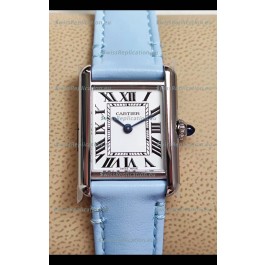 Cartier Tank Solo Swiss Quartz Watch in Stainless Steel Casing 
