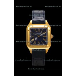 Cartier Santos Dumont 31.4MM Super Clone Edition Watch in Gold Casing