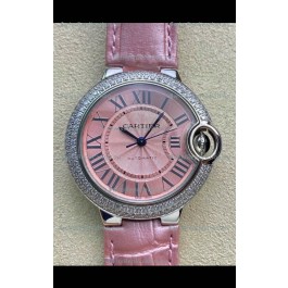 Ballon De Cartier Swiss Automatic 1:1 Mirror Quality 33MM in Steel Casing