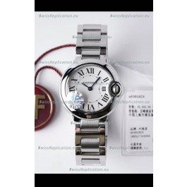 Ballon De Cartier Swiss Quartz 1:1 Mirror Quality 28MM in Steel Casing