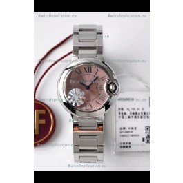 Ballon De Cartier Swiss Quartz 1:1 Mirror Quality 28MM in Steel Casing
