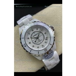 Chanel J12 38MM White Ceramic Case Watch Automatic 1:1 Mirror Replica Watch