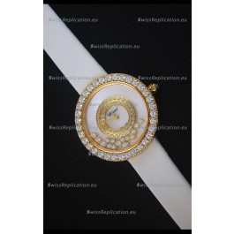 Chopard Happy Dreams 36MM White Strap in White Dial